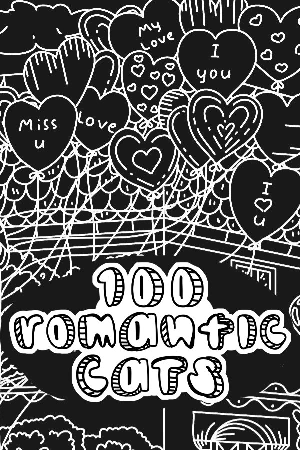 100 Romantic Hidden Cat