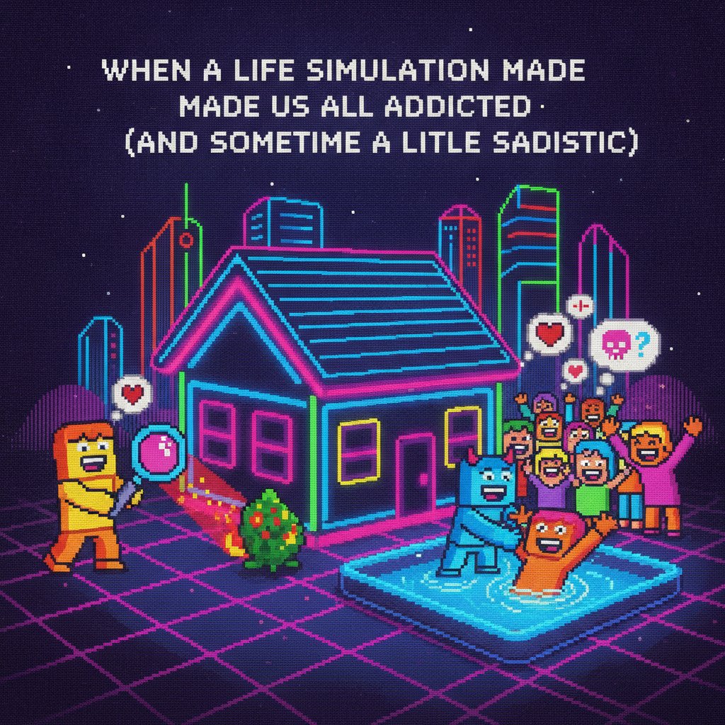 Quand une simulation de vie nous a tous rendus accros (et parfois un peu sadiques)