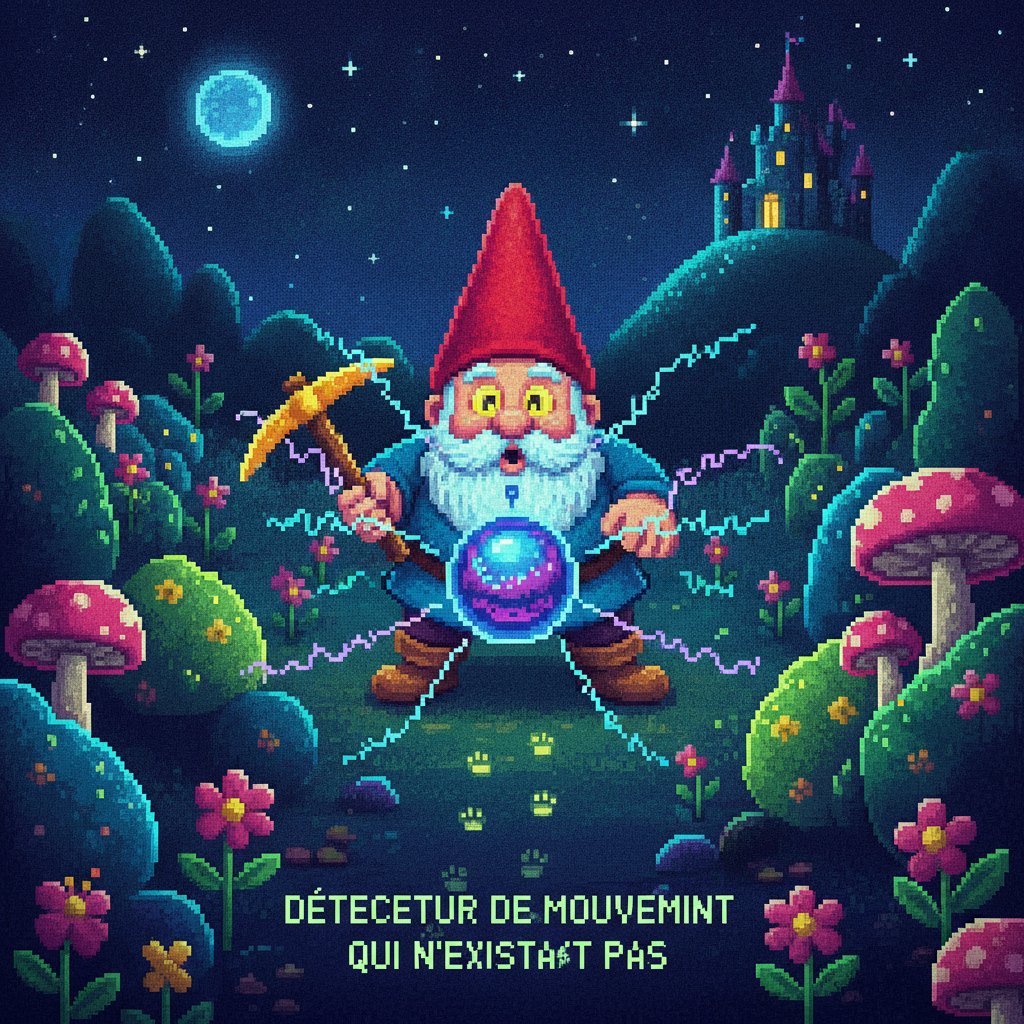La Légende du Nain de Jardin et du Détecteur de Mouvement qui n'existait pas