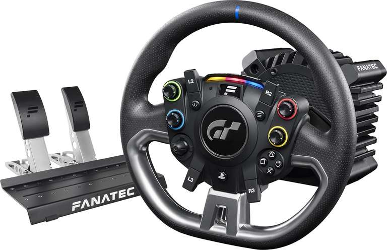 Volant + Pédalier Fanatec Gran Turismo DD Pro PlayStation