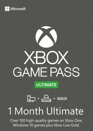 Xbox Game Pass Ultimate ( 1 mois )