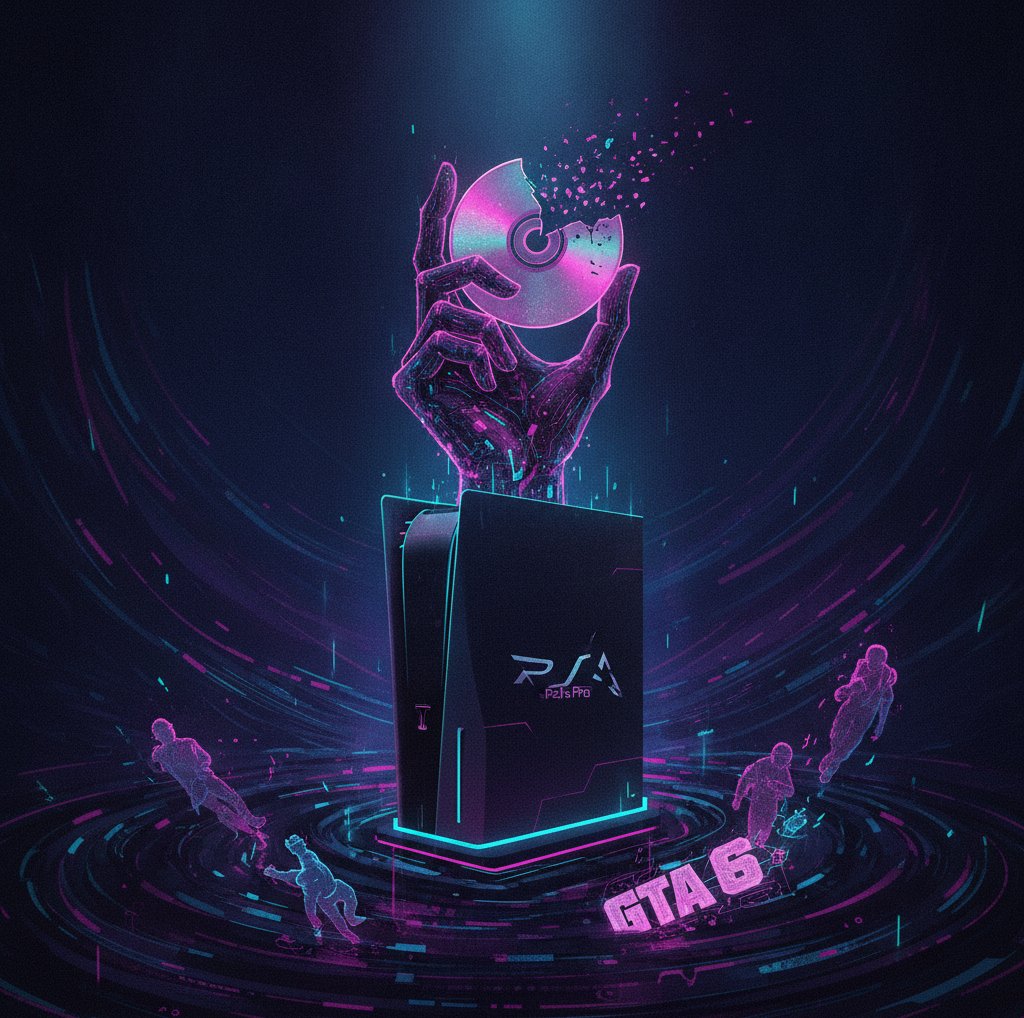 L'adieu physique : La PS5 Pro et GTA 6, fossoyeurs du disque ?