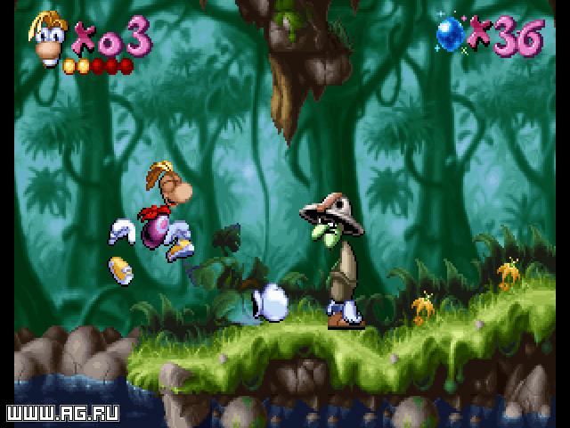 Rayman - gameplay