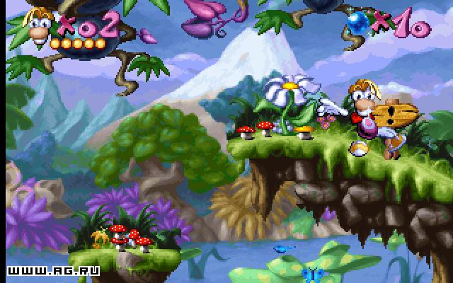 Rayman - gameplay