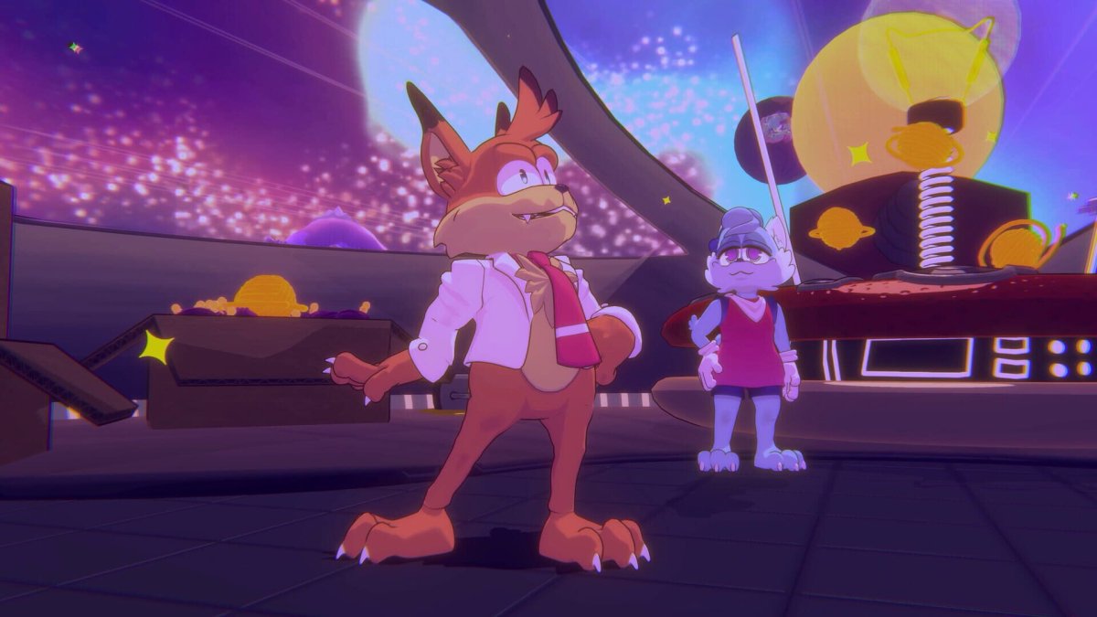 Bubsy 4D - gameplay