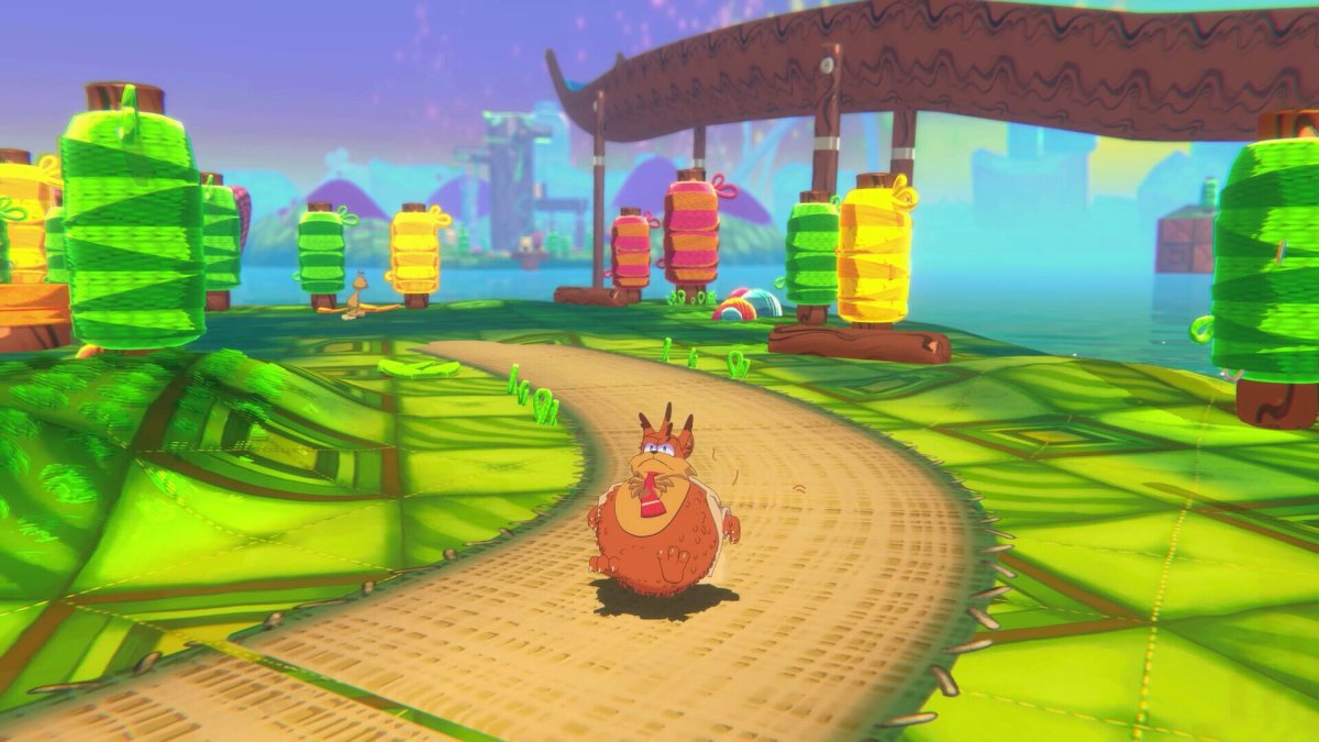 Bubsy 4D - gameplay