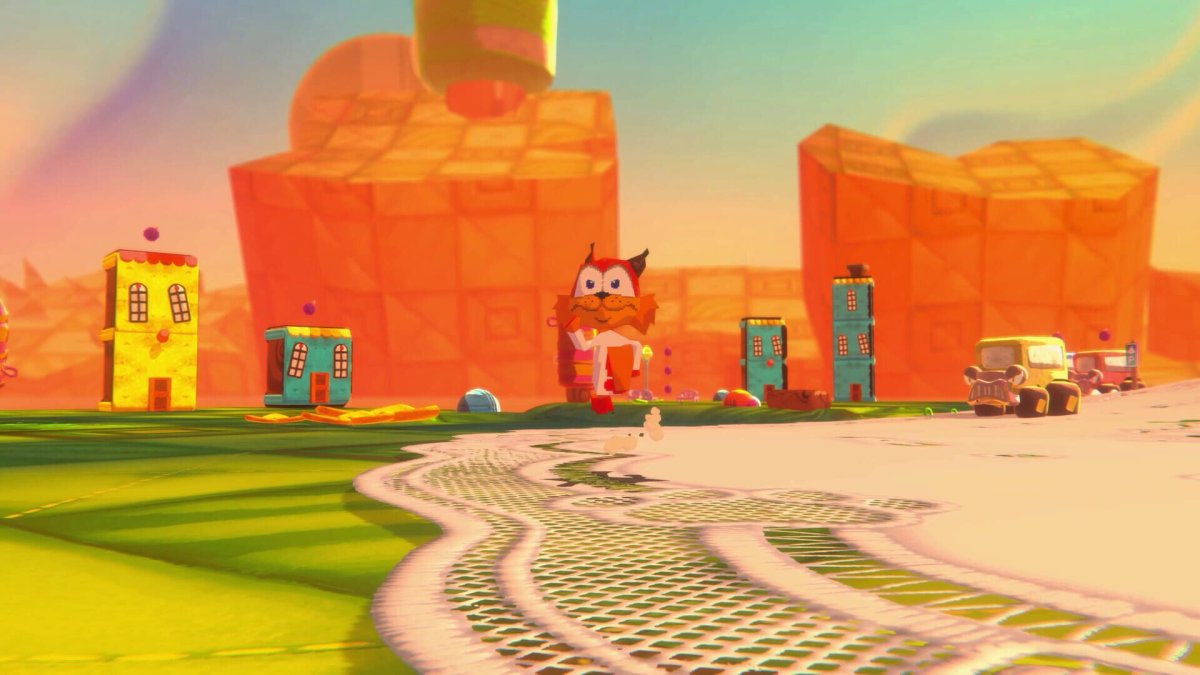 Bubsy 4D - gameplay