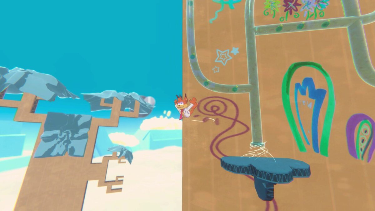 Bubsy 4D - gameplay