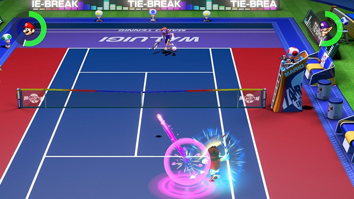 Mario Tennis Aces - gameplay