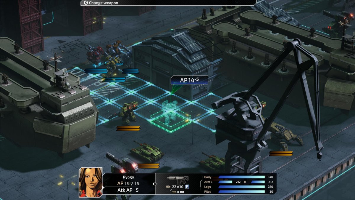FRONT MISSION 3: Remake - gameplay