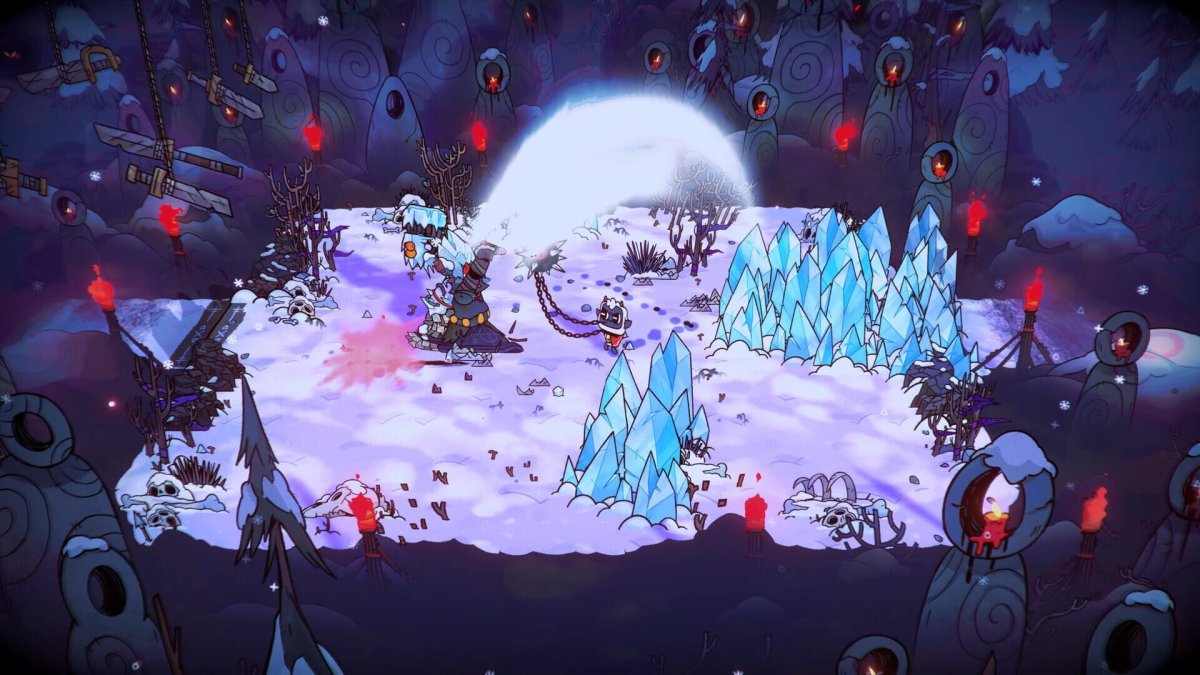 Cult of the Lamb: Woolhaven - gameplay