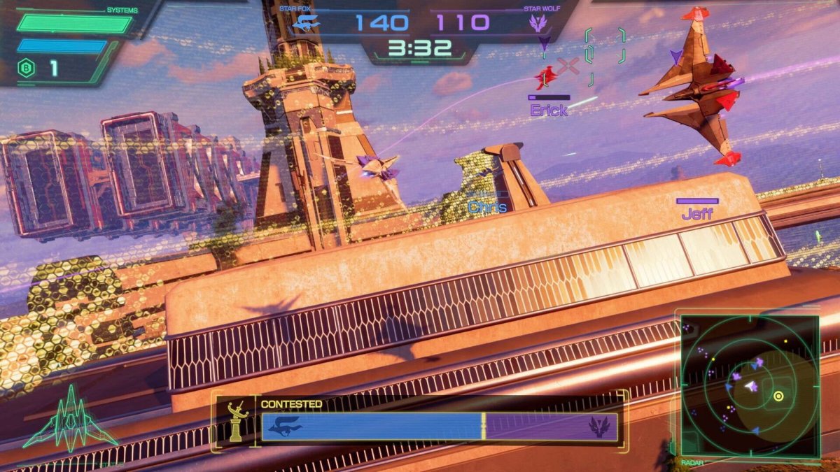 Star Fox - gameplay