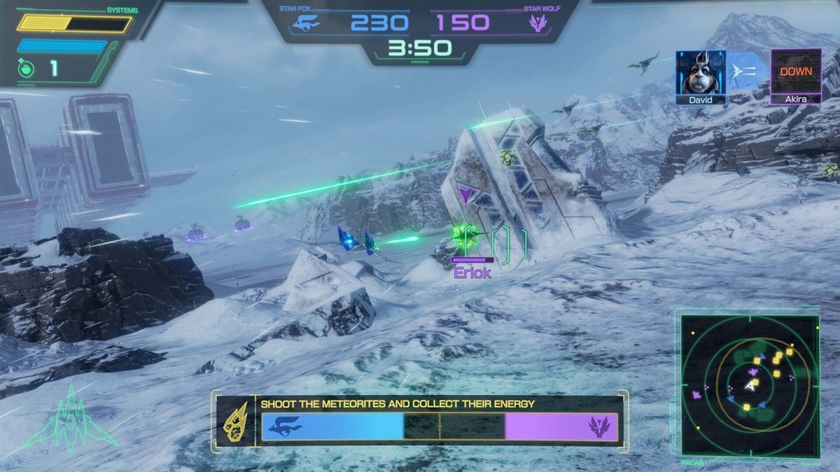 Star Fox - gameplay