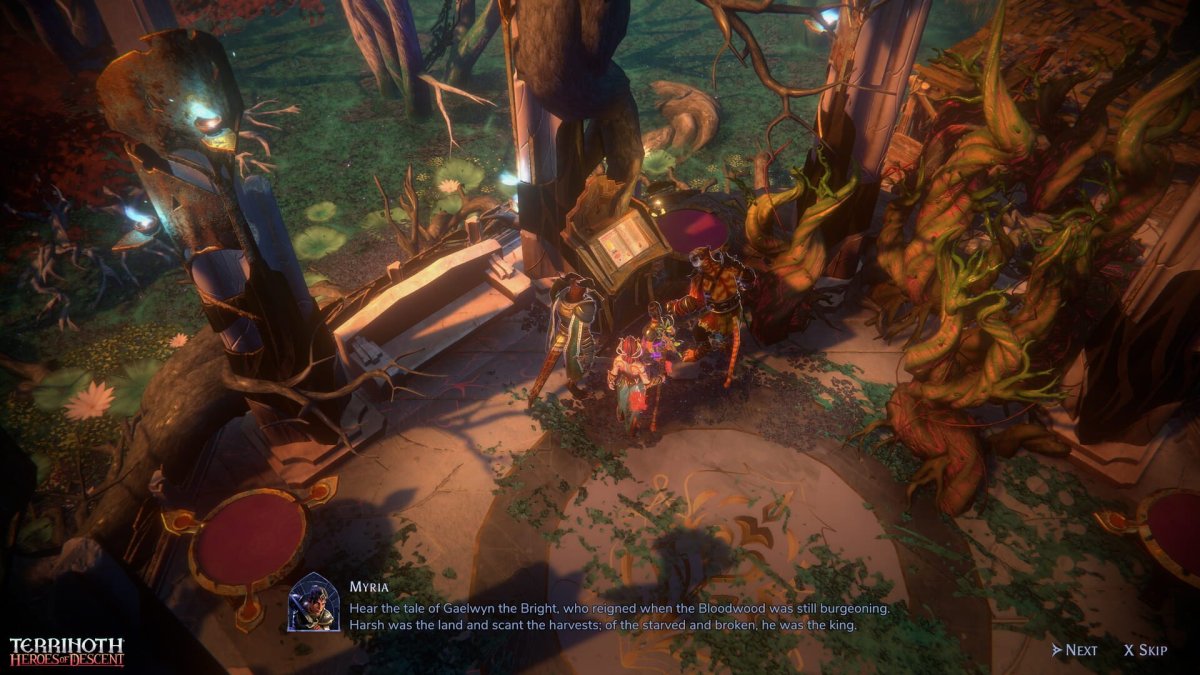 Terrinoth: Heroes of Descent - gameplay