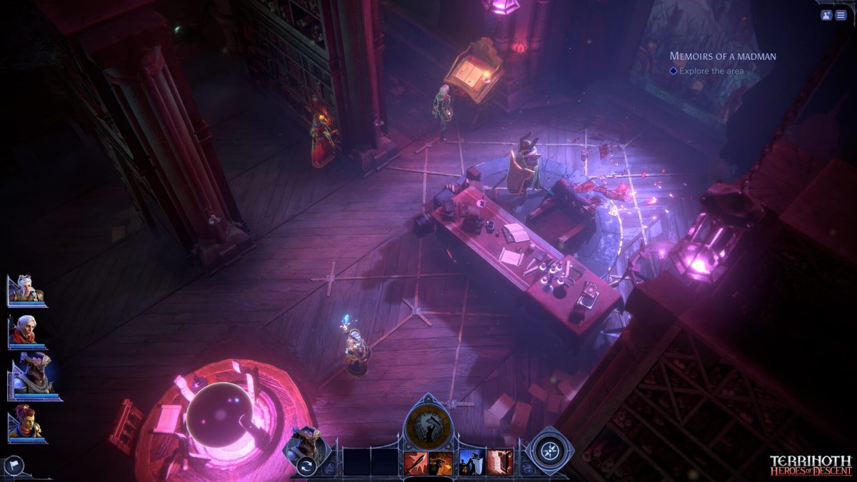 Terrinoth: Heroes of Descent - gameplay
