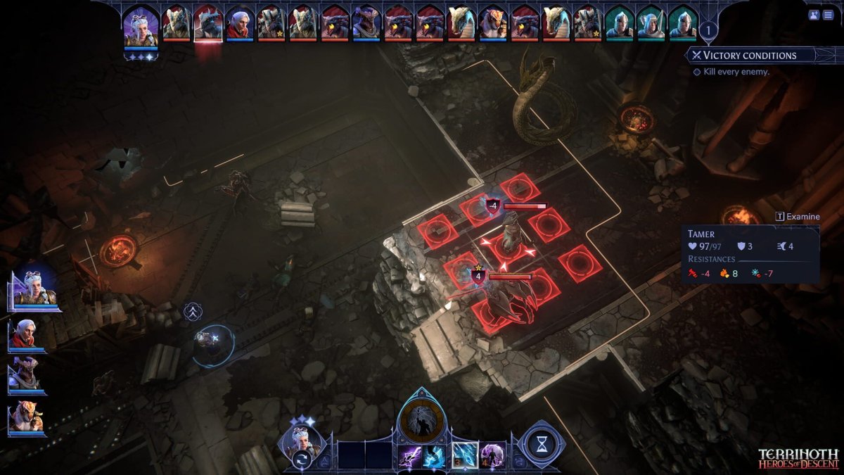 Terrinoth: Heroes of Descent - gameplay