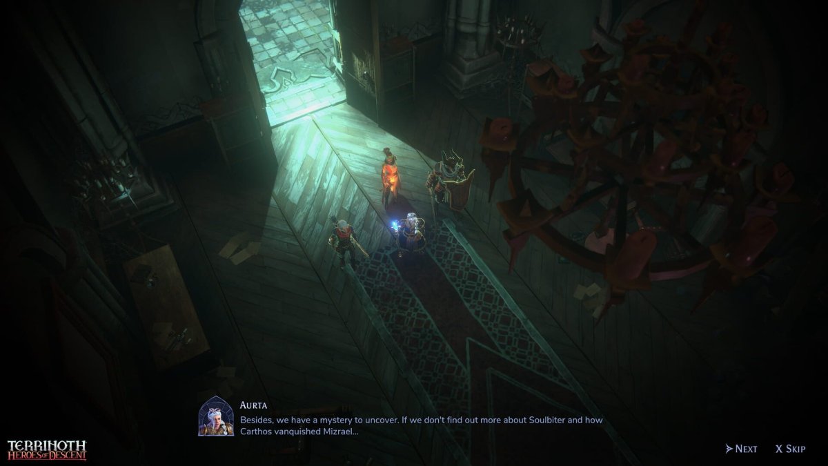 Terrinoth: Heroes of Descent - gameplay