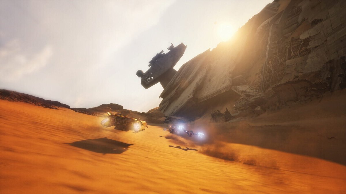 Test : Star Wars: Galactic Racer